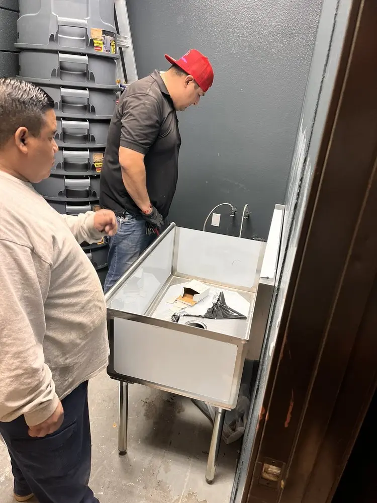 Commercial plumbing and sink installation in Blue Gulf Beach