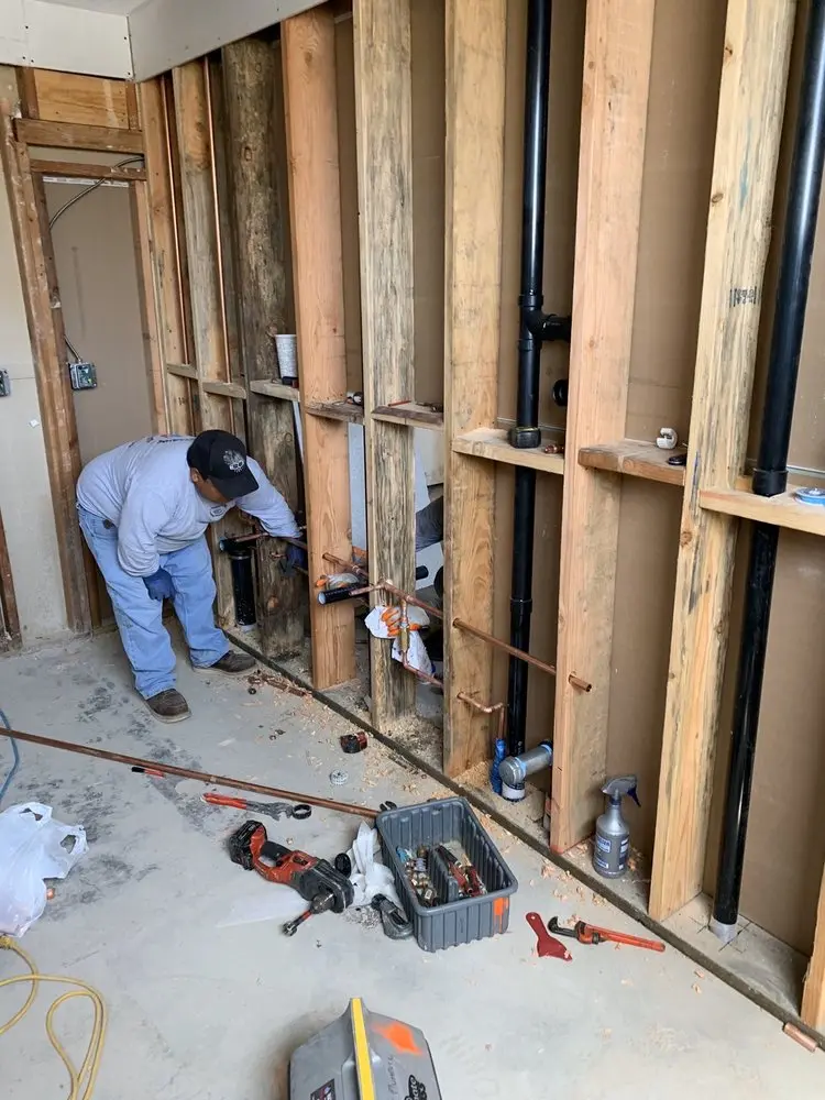Commercial rough-in plumbing for Gas Line Repair in Blue Gulf Beach